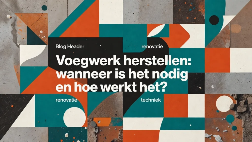 Professional header image for step-by-step guide: Voegwerk herstellen: wanneer is het nodig en hoe werkt het?